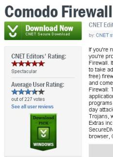 Cnet Award winning Firewall